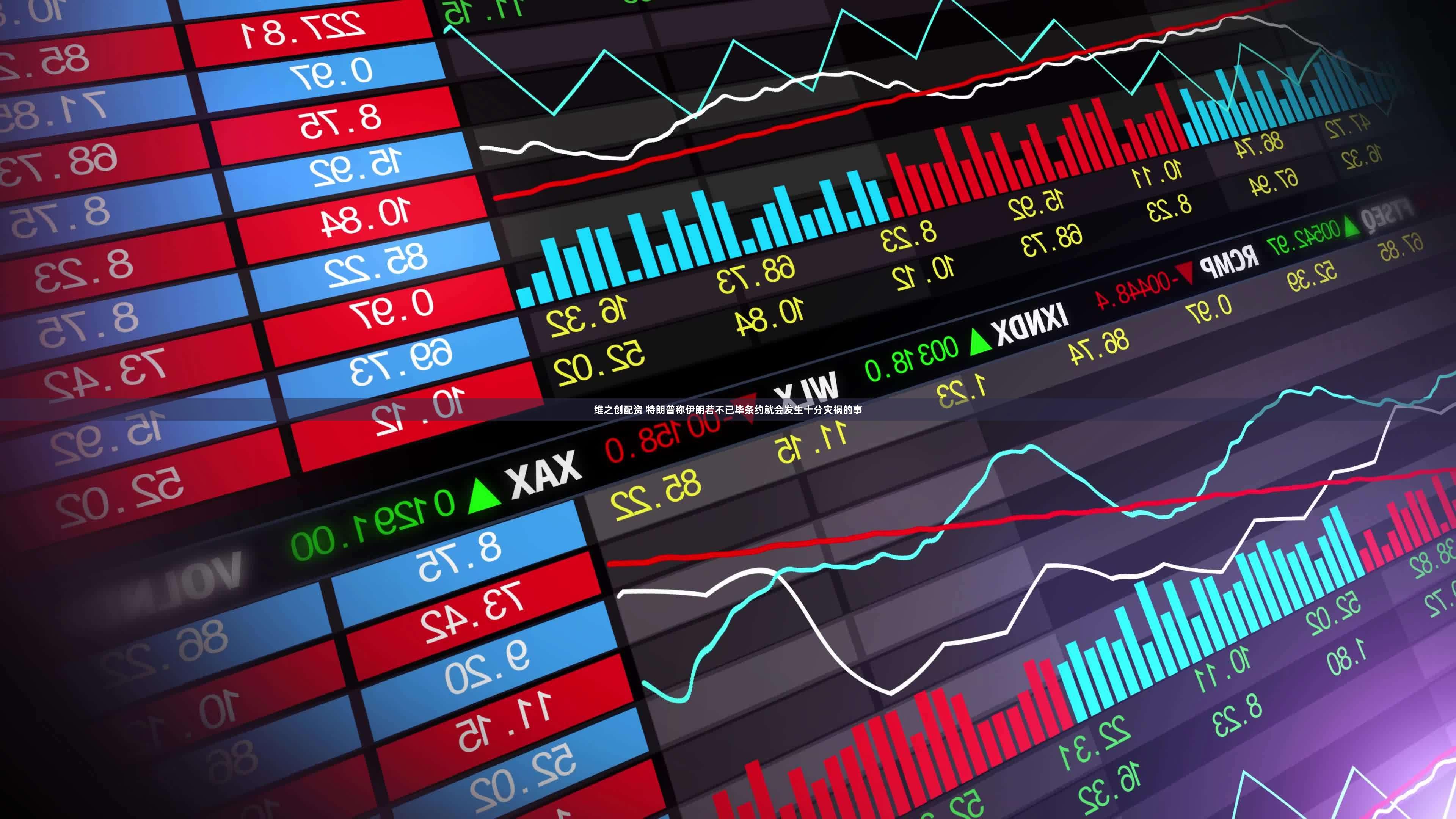 维之创配资 特朗普称伊朗若不已毕条约就会发生十分灾祸的事