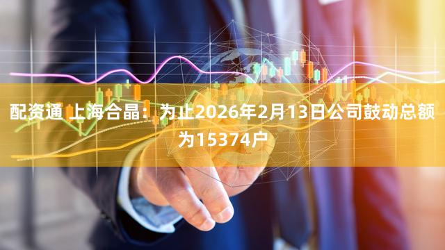 配资通 上海合晶:为止2026年2月13日公司鼓动总额为15374户