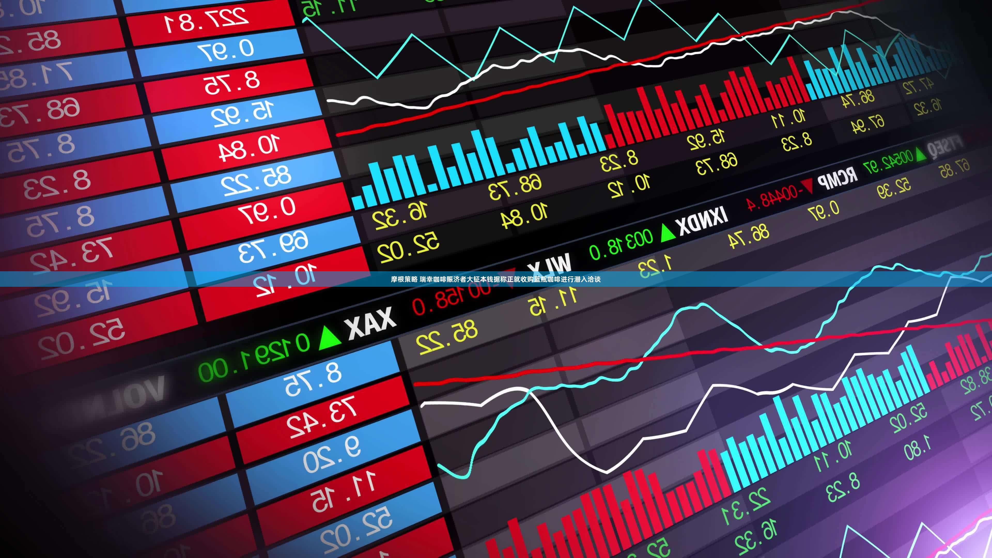 摩根策略 瑞幸咖啡赈济者大钲本钱据称正就收购蓝瓶咖啡进行潜入洽谈