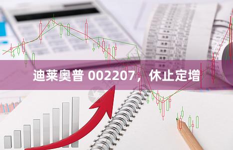 迪莱奥普 002207，休止定增