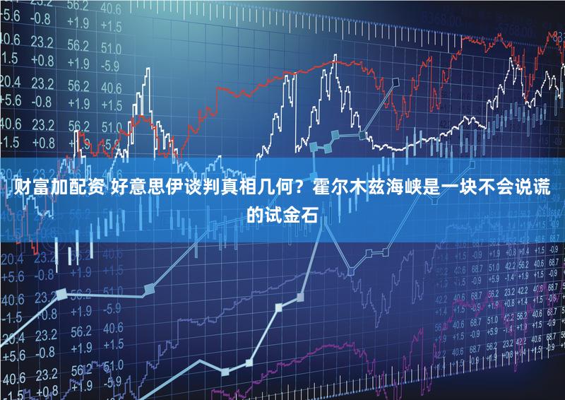 财富加配资 好意思伊谈判真相几何？霍尔木兹海峡是一块不会说谎的试金石