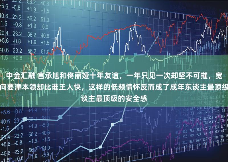 中金汇融 言承旭和佟丽娅十年友谊，一年只见一次却坚不可摧，宽泛互不过问要津本领却比谁王人快，这样的低频情怀反而成了成年东谈主最顶级的安全感